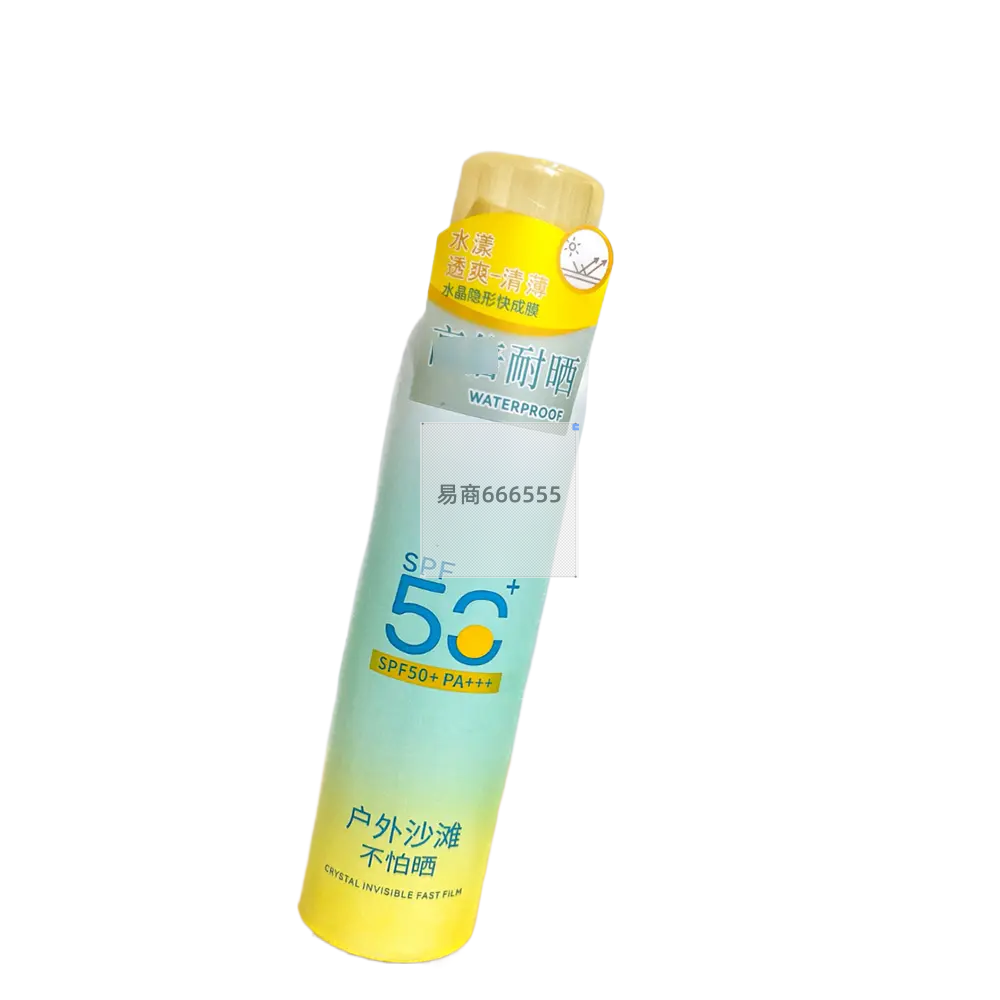 Semantics语意水晶防晒喷雾SPF50+PA+++户外透爽轻薄防晒霜女士