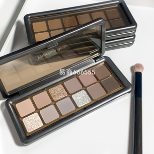 修容眼影大地色细闪Phantom幻影哑光十二色Bear眼影显色小熊持妆