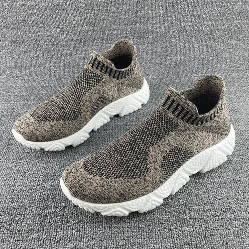 爆米花减震软底一脚蹬袜子懒人鞋