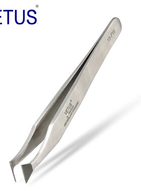 VETUS 15-FW高精密剪切镊子 无磁耐酸碱磨砂面（116mm）钳剪铜线