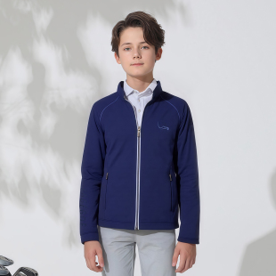 EG儿童高尔夫球服装 青少年上衣服抗寒防泼水外套 男童风衣秋冬新款
