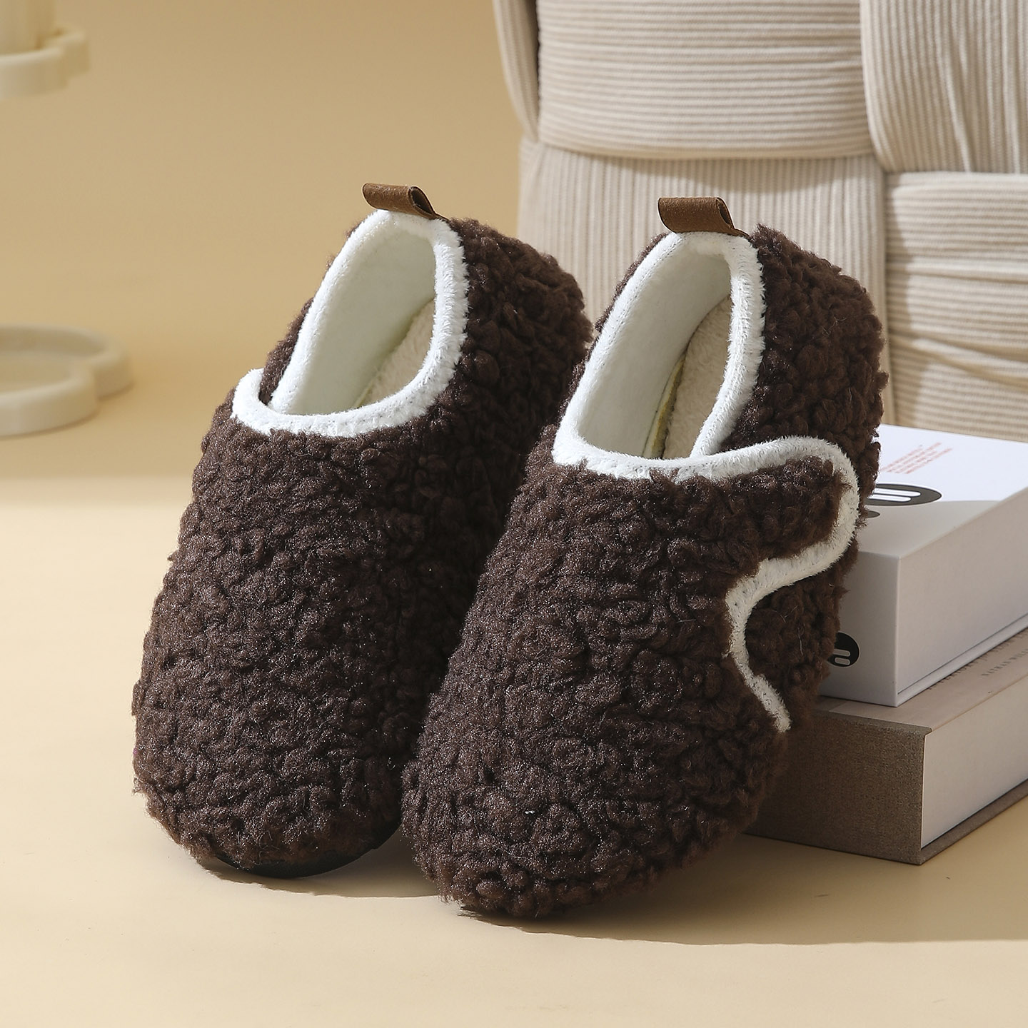 海漠川袜套防滑休闲室内保暖鞋袜