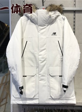NEW BALANCE/NB男女款运动中长保暖羽绒服冬季工装外套NCNPA46011