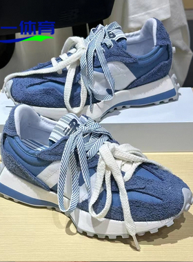 NEW BALANCE/NB327新款V型鞋头海盐蓝时尚复古休闲运动鞋U327WCR