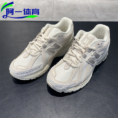 NB复古运动鞋系带透气跑步鞋