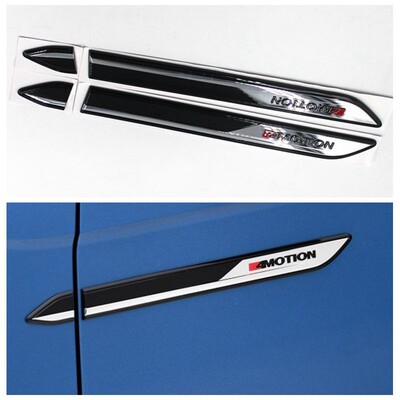 适用探岳叶子板侧标改装高配四驱