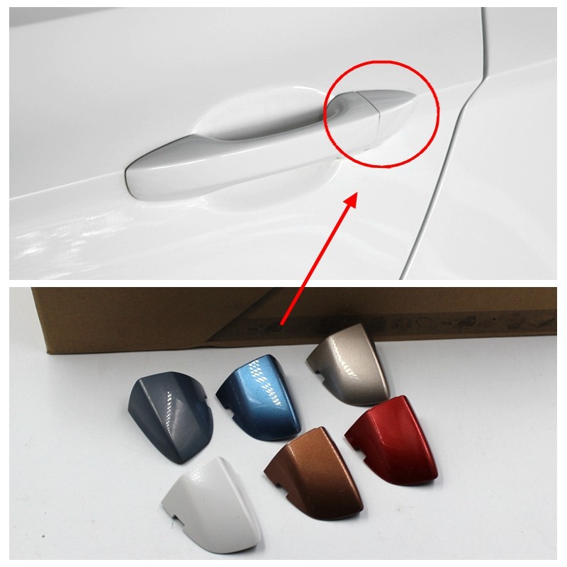 LINGDU TIGUAN L TOURAN L JIALV 외부 핸들 자동차 도어 핸들 커버 LINGDU 키 소형 커버 도어 핸들 소형 커버