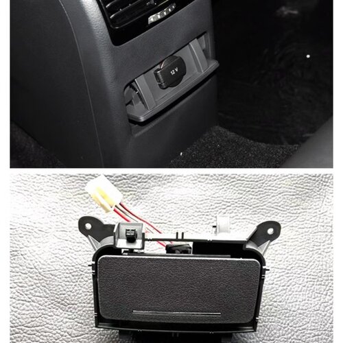 15-18款新速腾后出风口点烟器