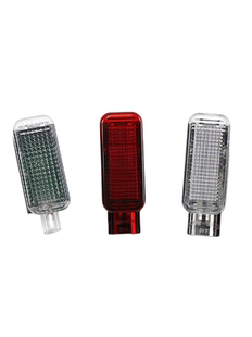 适用于奥迪A6L A4L A3Q5Q7车门里板灯 小红灯迎宾灯 反光灯车门灯