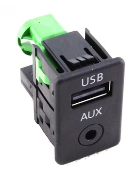 大众RCD510 RNS315迈腾途观新帕萨特途安AUXUSB开关插座 usb接口