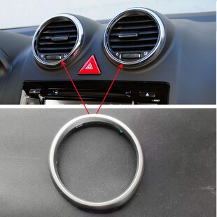适配长城哈弗H6老款越级升级版哈佛h6空调出风口仪表台出风口亮圈