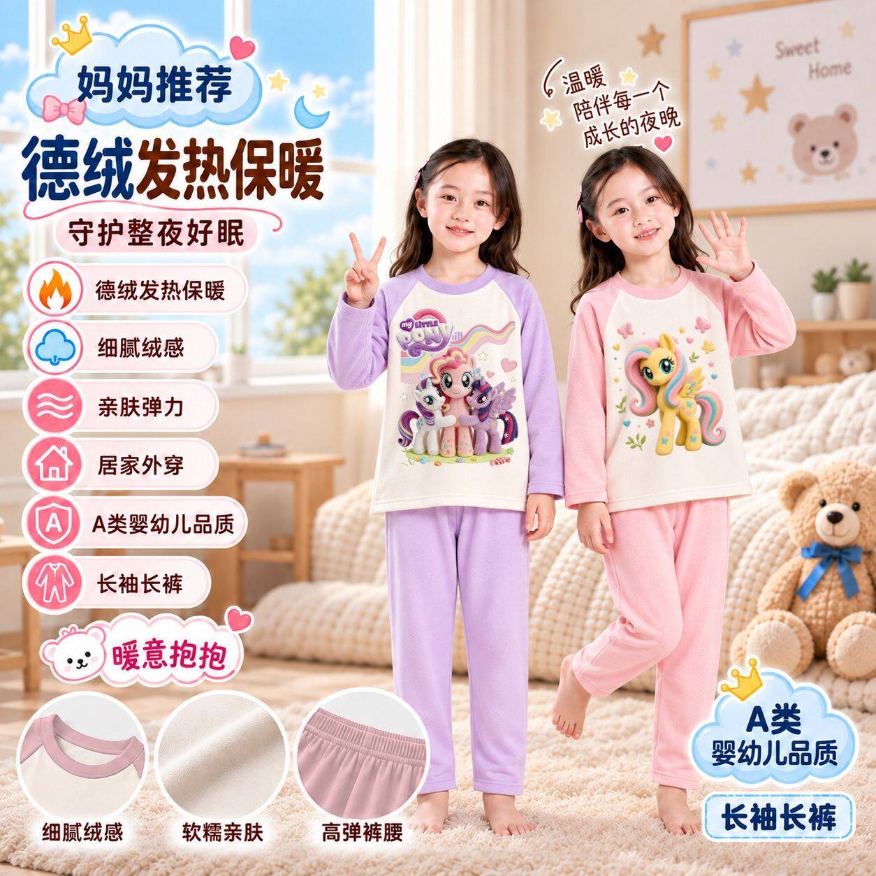 小马宝莉云宝碧琪女童A类