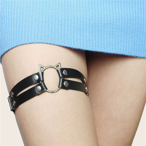 (Трансграничная торговля), сексуальная портупея на ногу, трендовый аксессуар, браслет на ногу, в стиле панк