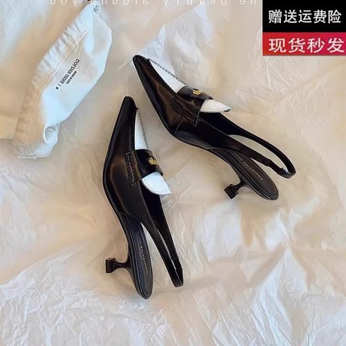 顺丰运费险~真皮版miu家平底单鞋