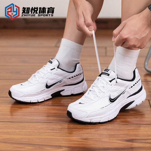 Nike耐克老爹鞋男女透气轻便慢跑运动休闲鞋系带394055-101-100