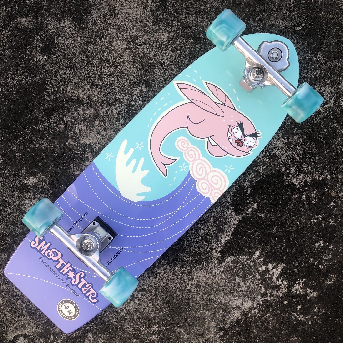 smoothstar青少年陆地冲浪滑板