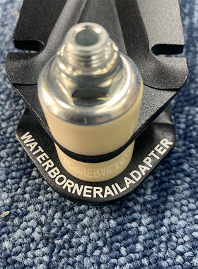 美国waterborne陆地冲浪板水桥推进器滑雪练习免蹬后支架底座1个