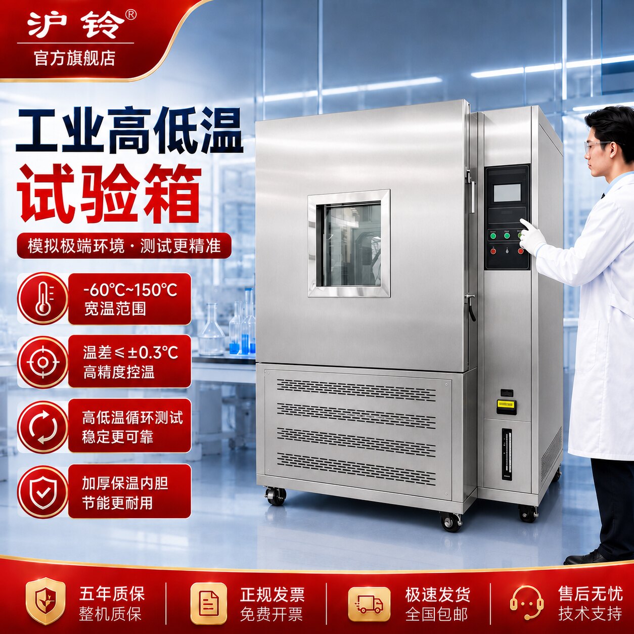 高低温试验箱免费开13%专票