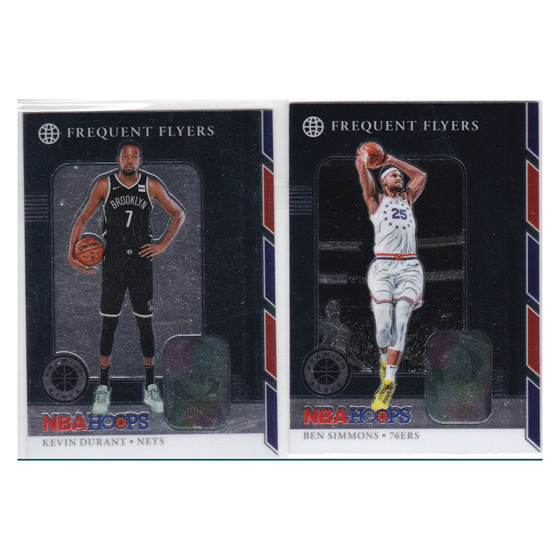 球星卡 凯文杜兰特 本西蒙斯 特卡 帕尼尼19-20hoops premium