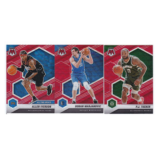 球星卡 艾弗森 博班 PJ塔克 红折射 帕尼尼20-21mosaic