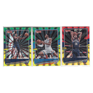 球星卡朱霍勒迪 亚历山大黄绿 英格拉姆红折射帕尼尼20-21donruss