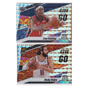 球星卡 朱霍勒迪 卢比奥 格子折射 帕尼尼19-20mosaic