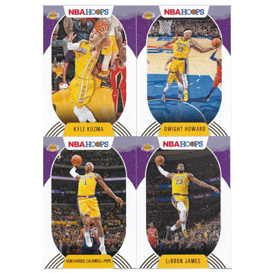 NBA球星卡 库兹马霍华德 波普勒布朗詹姆斯雪花 帕尼尼20-21hoops