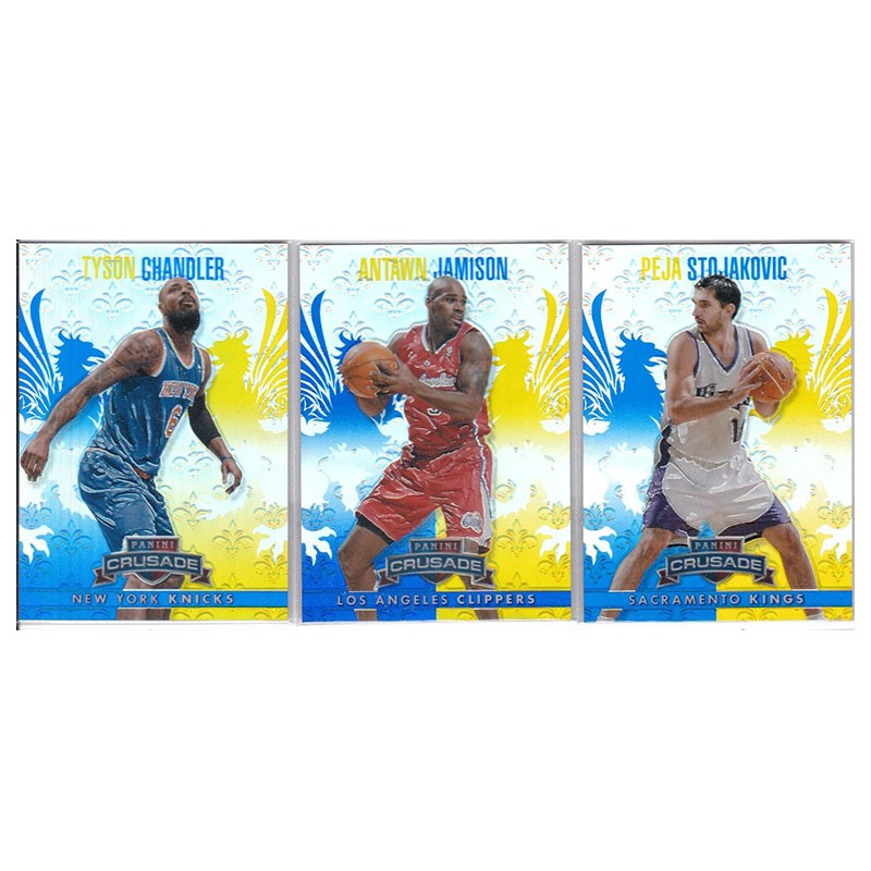 NBA球星卡 泰森钱德勒 贾米森 佩贾 帕尼尼13-14crusade
