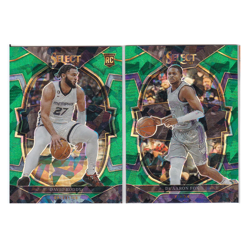 球星卡 大卫罗迪 福克斯 绿碎冰折射 帕尼尼22-23select