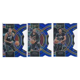 球星卡德章泰穆雷 加兰卡梅隆约翰逊249编折射帕尼尼23-24select