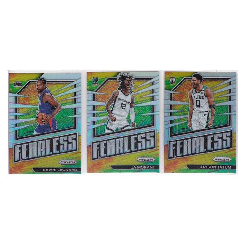 球星卡 莱昂纳德莫兰特塔图姆fearless折射帕尼尼22-23prizm