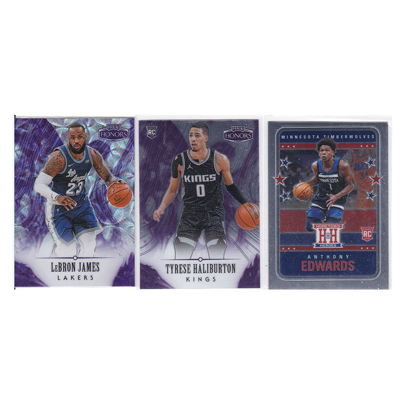 球星卡 勒布朗詹姆斯圈圈折射 哈利伯顿新秀帕尼尼20-21honors