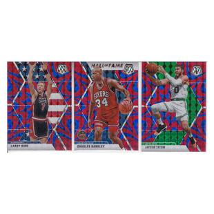 球星卡 拉里伯德 巴克利 塔图姆 折射帕尼尼19-20mosaic