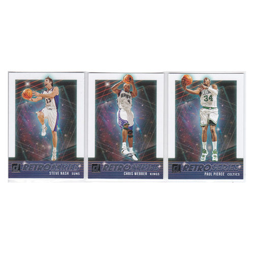 球星卡 纳什 克里斯韦伯 皮尔斯 帕尼尼21-22donruss