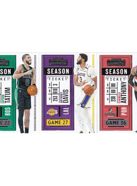 NBA球星卡 塔图姆 戴维斯 卡梅隆安东尼帕尼尼20-21contenders