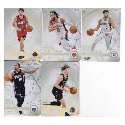 球星卡谢泼德布伦森哈利伯顿德罗赞波杰姆斯基折射topps2025