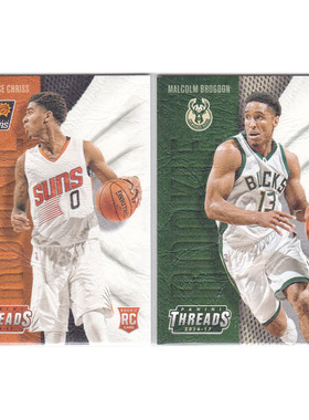 球星卡 克里斯 布罗格登 新秀 帕尼尼16-17threads