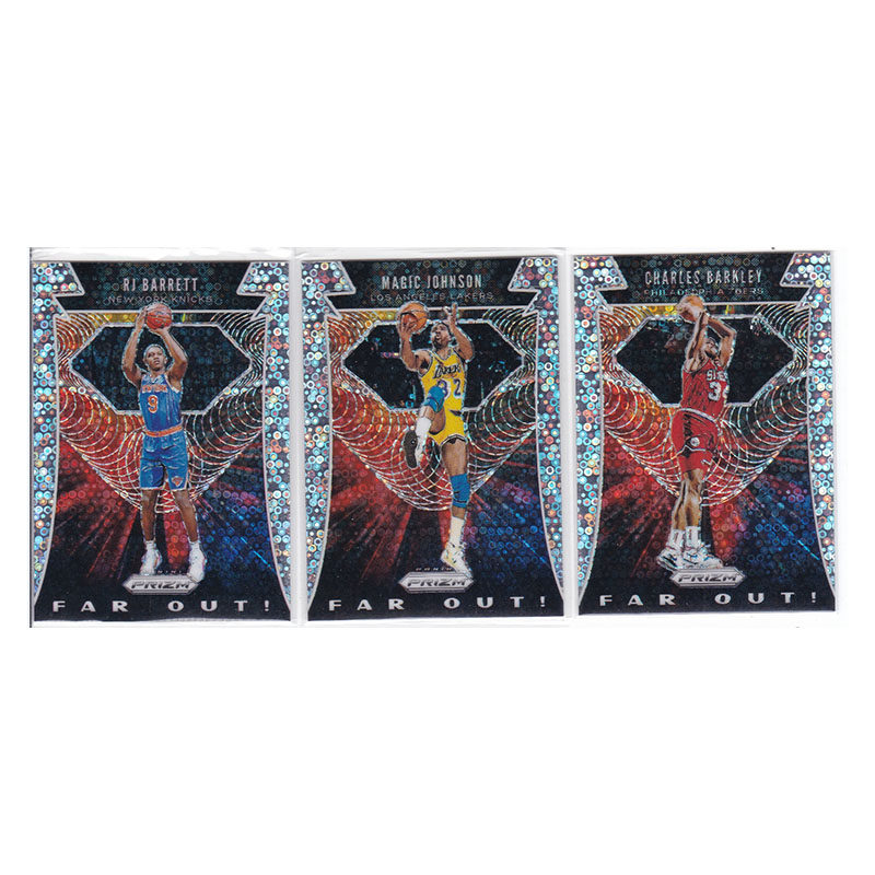 球星卡 巴雷特 魔术师约翰逊巴克利 泡泡折射帕尼尼19-20prizm