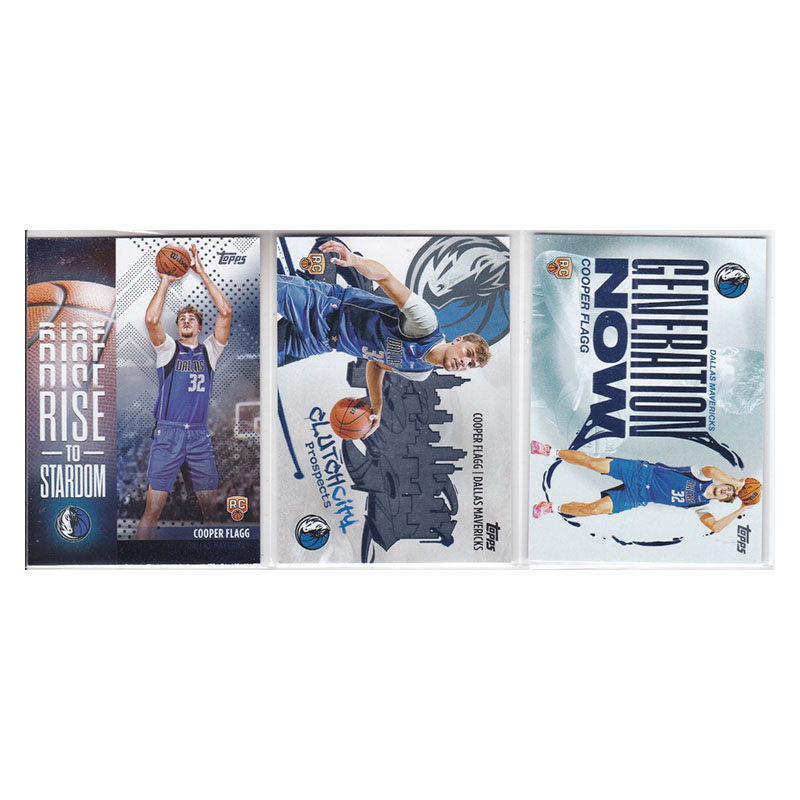 球星卡 弗拉格 新秀 topps 2025 独行侠队