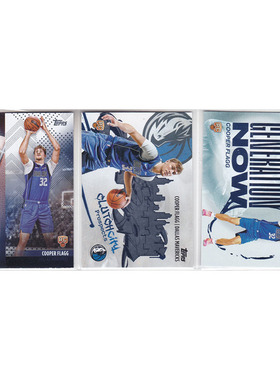 球星卡 弗拉格 新秀 topps 2025 独行侠队