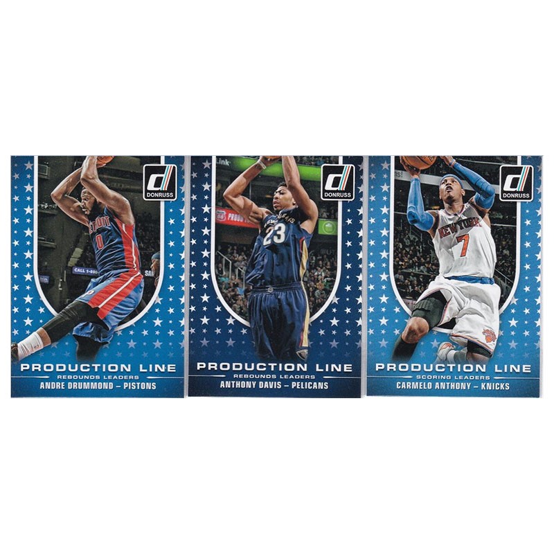 NBA球星卡 德拉蒙德 戴维斯 卡梅隆安东尼特卡panini14-15donruss