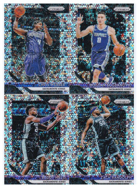 NBA球星卡 韦伯 博格达诺维奇 希尔德 兰多夫泡泡折射panini18-19