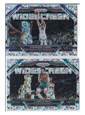 球星卡斯蒂芬库里鲍尔泡泡折射widescreen帕尼尼22-23prizm