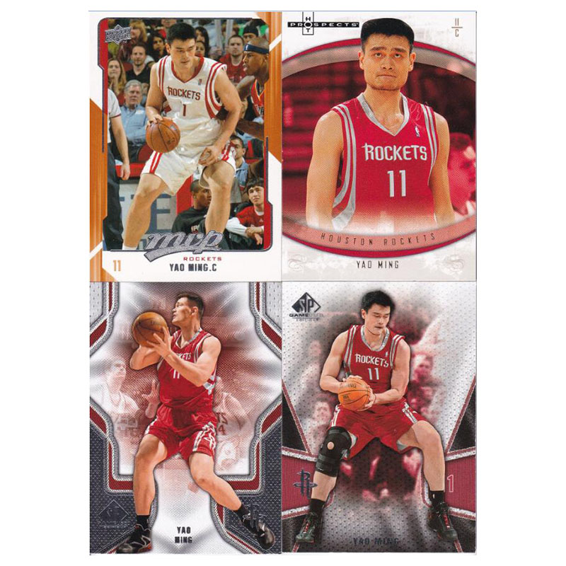 NBA球星卡 姚明 UD 2008-09 2007-08 2009-10