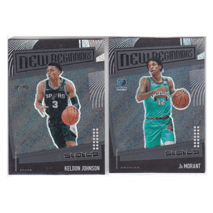 球星卡 凯尔登约翰逊 莫兰特 新秀 帕尼尼19-20status