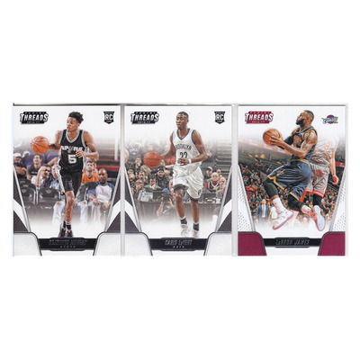 球星卡德章泰穆雷 勒维尔新秀 勒布朗詹姆斯帕尼尼16-17threads