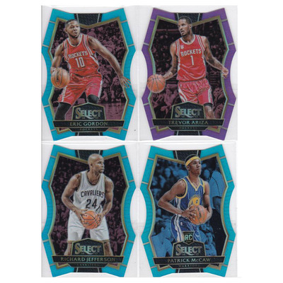 NBA球星卡埃里克戈登阿里扎杰弗森麦考折射盾牌帕尼尼16-17select