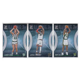 球星卡 拉里伯德 贾马尔穆雷 雷阿伦 特卡 帕尼尼23-24optic