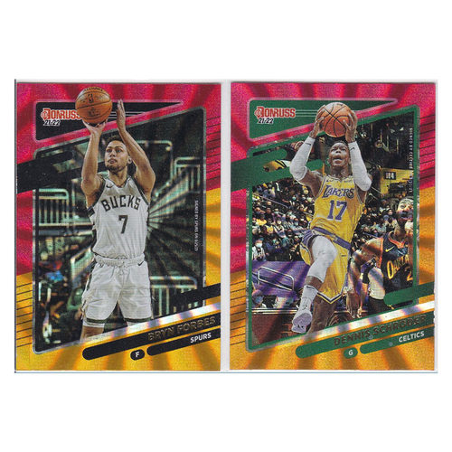 球星卡 福布斯 施罗德 折射 帕尼尼21-22donruss