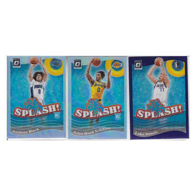 新秀银折射球星卡东契奇